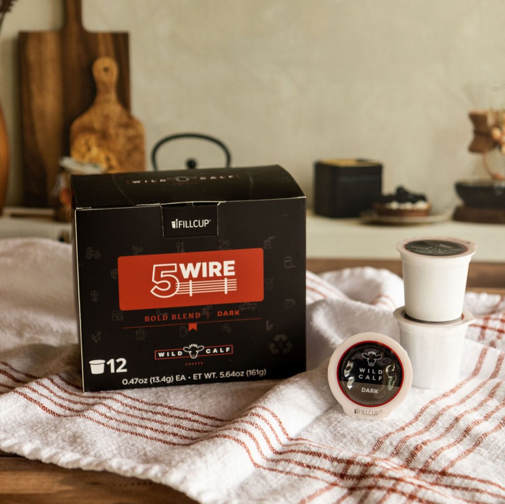 5 Wire Single-Serve Pods — Dark-Medium