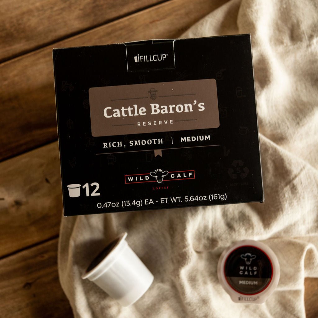 Cattle Baron’s Reserve Single-Serve Pods — Dark-Medium